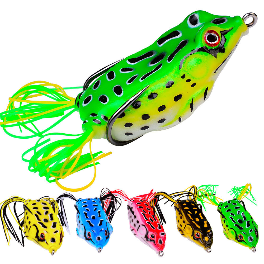 New Thunder Frog Lure Fake Bait Simulation Fake Bait Soft Bait Lua Bait Black Fish Bait