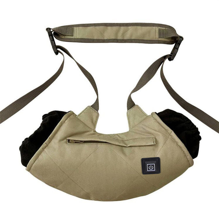 Ice Fishing Autumn and Winter Outdoor Camping Heating Hand Bag Three gear Adjusting Winter Intelligent Heating Gloves