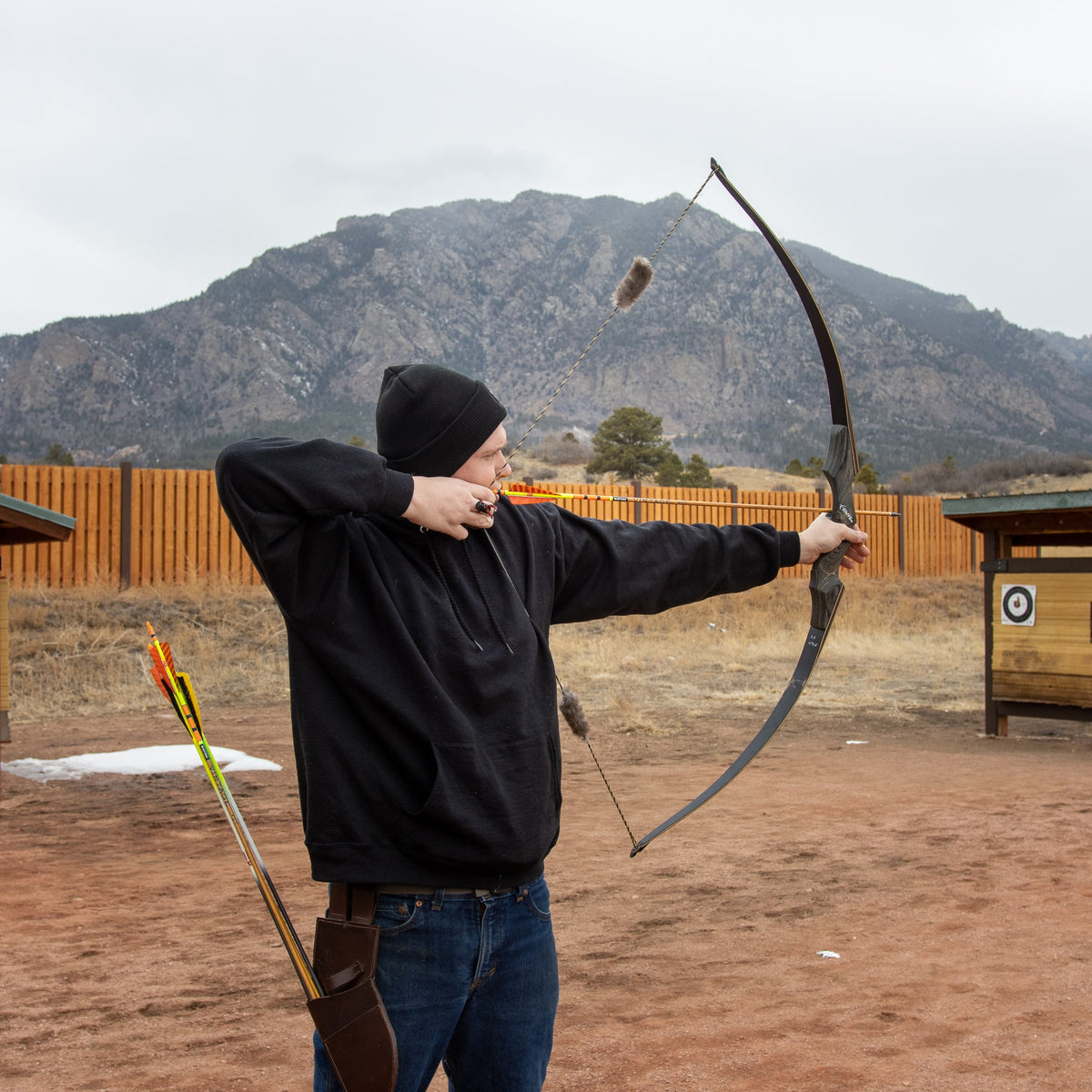 Beaver Fur Bow String Silencers