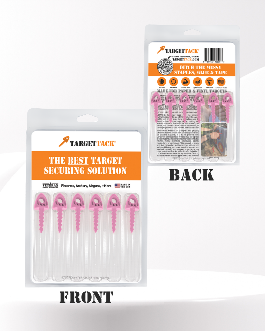 1-Inch 12-Pack of TargetTacks®