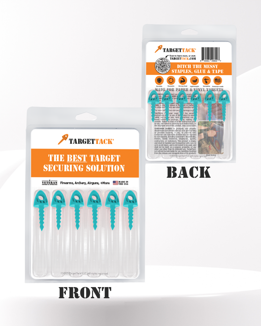 1-Inch 12-Pack of TargetTacks®