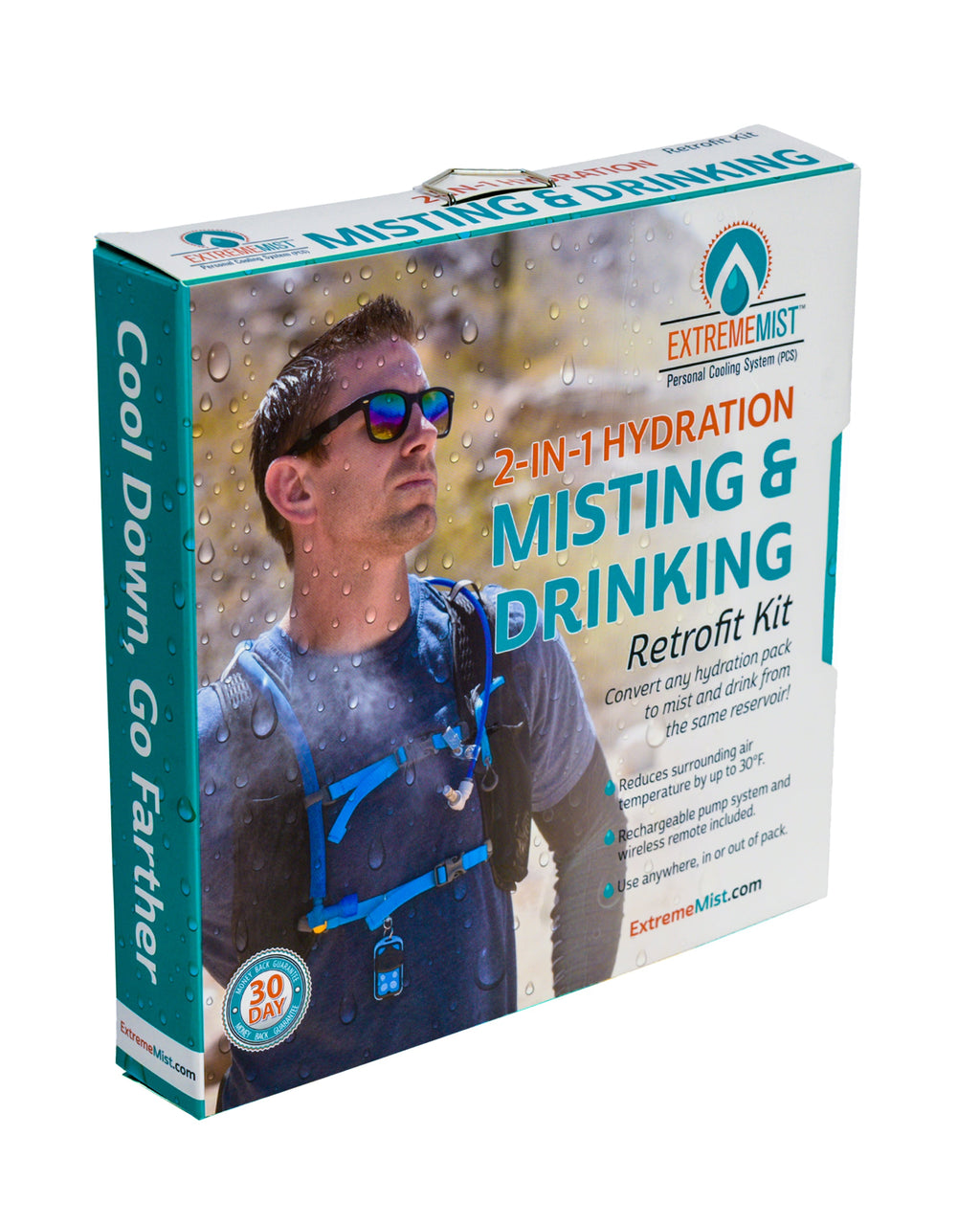 Hydration Pack Retrofit Kit – Adds Misting & Drinking Cooling System