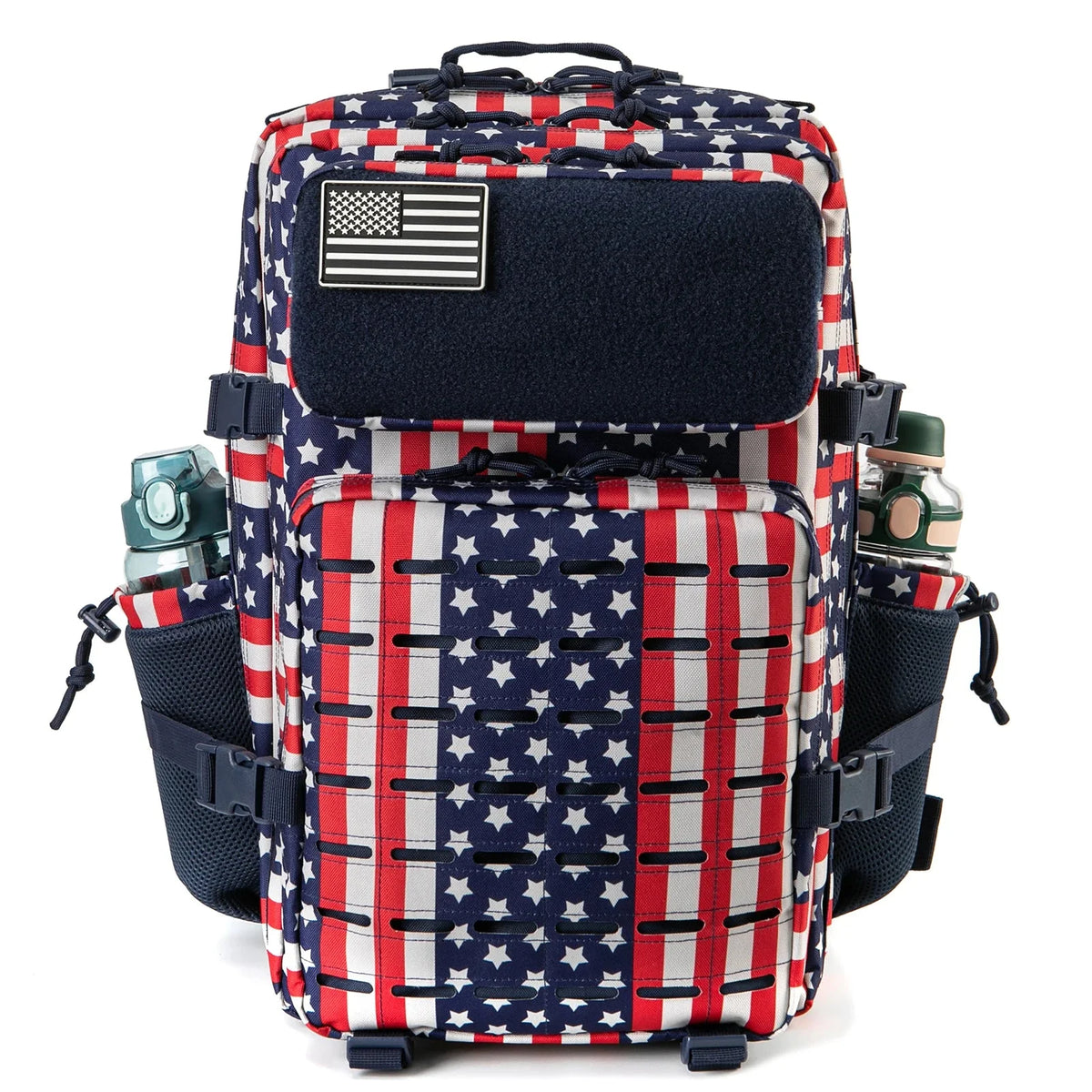 45L Tactical Backpack survival Bag Hunting MOLLE Backpack GYM For Men EDC Outdoor Hiking Rucksack Witch Bottle Holder