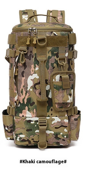 Multifunctional Hiking Backpack Waterproof Oxford Cloth Fishing Gym Bag