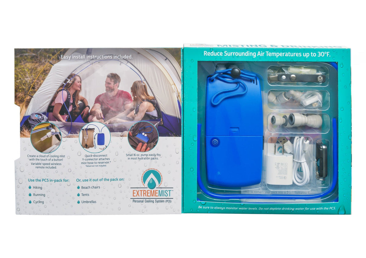 Hydration Pack Retrofit Kit – Adds Misting & Drinking Cooling System