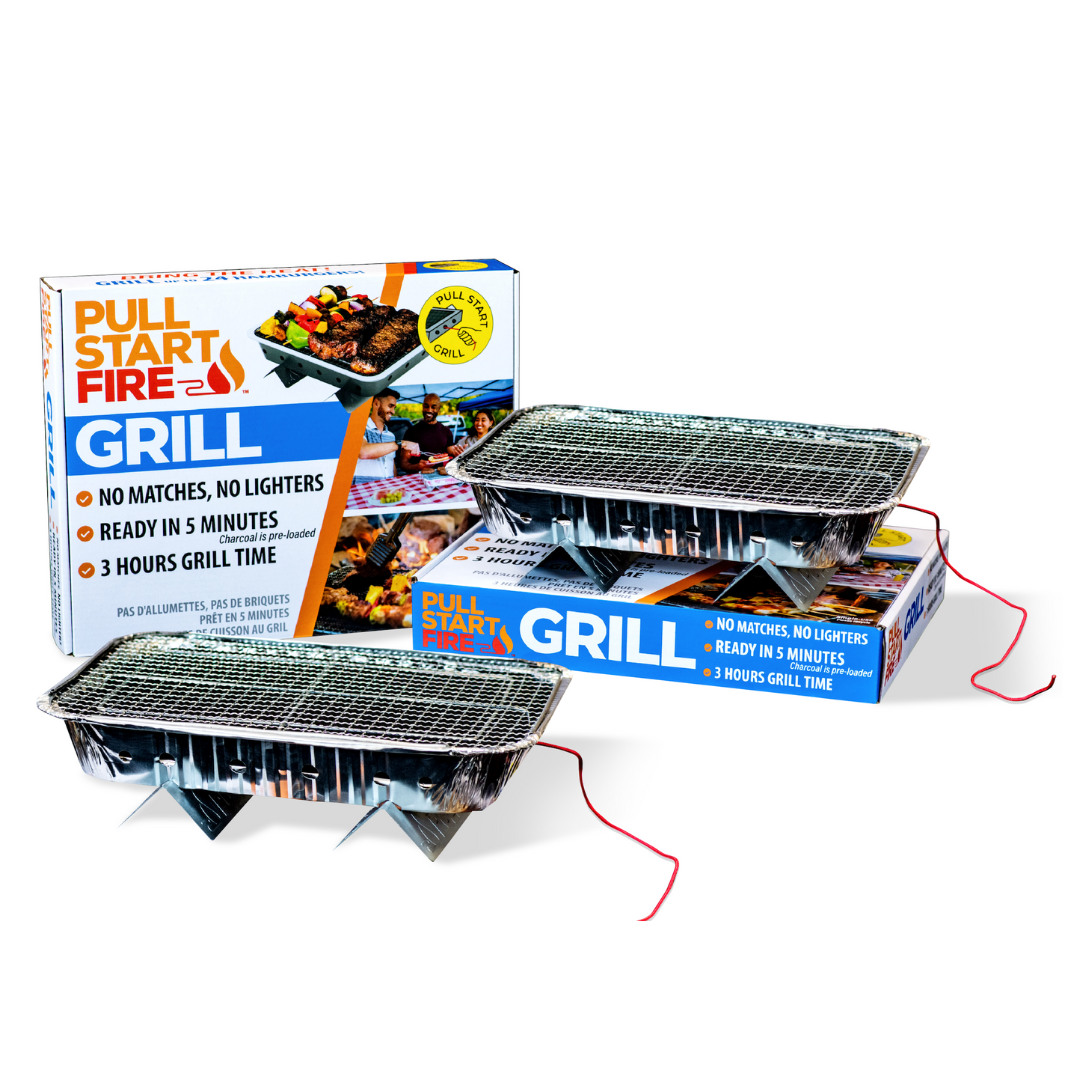 Pull Start Fire Grill